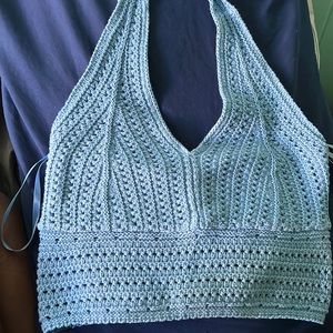 HOLLISTER SMALL HALTER TOP ! Never worn Tag still on